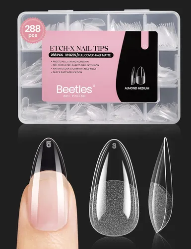 Miniatura 9 de beetles Gel Polish Kit de pegamento para uñas acrílicas, cepillo 5 en 1 súper fuerte, pegamento de gel y esmalte, requiere lámpara LED, regalo