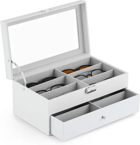 Miniatura 17 de Caja para anteojos de Co-z, organizador de anteojos, caja de almacenamiento con visualización