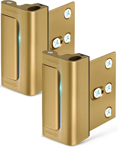 Miniatura 13 de Cerradura de puerta de seguridad para el hogar Cerradura de refuerzo de puerta Cerraduras de puerta para niños Cerradura de seguridad para niños