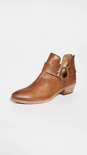 Miniatura 2 de Frye Ray Harness - Botines con cremallera trasera para mujer, Marrón, AD TEMPLATE