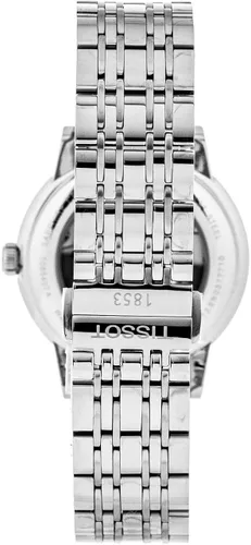 Miniatura 3 de Tissot T0854071105100 T Classic Powermatic Reloj de plata automático suizo con pantalla analógica para hombre, PlataNegro, Reloj automático