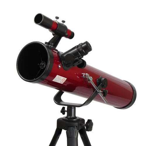Miniatura 4 de Carson Red Planet - Telescopio reflector newtoniano de 35-3.071 x 2.992 in (RP-100), rojo