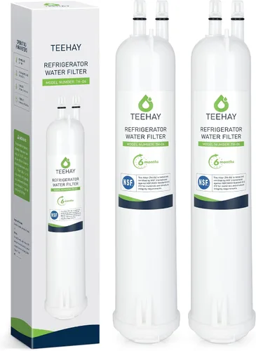 TEEHAY KAD3RXD1 Filtro de agua de repuesto, compatible con KitchenAid KSCS25INSS, KBFN502ESS, KBSD602ESS, KBSD608ESS, KBSD702MPS, KBSD708MPS,