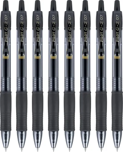 Miniatura 10 de Pilot G2 - Bolígrafos de gel de alta calidad, punta fina de 0.028 in, colores surtidos, paquete de 8