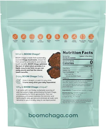 Miniatura 2 de Superbebida de hongos, concentrado líquido con antioxidantes para antiinflamación y refuerzo de inmunidad, beta-glucanos para la salud del corazón