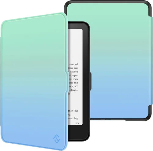 Miniatura 13 de Fintie Funda para Kindle Paperwhite de 7" (12ª generación, 2024) y Kindle Colorsoft - Funda protectora de piel sintética delgada y ligera