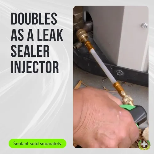 Miniatura 3 de Leak Saver - Fuga Shot HVAC - Inyector sellador de fugas y lanzador de línea de condensado - Cartuchos de CO2 no contaminantes - para A/C y mini