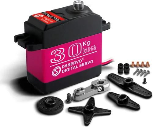 Servo motor de 66.1 lbs Servo digital de alto par RC piezas para automóviles RC a escala 1/10 y Crawlers Slash 4x4 4x4 VXL TRX-4 SCX10 III