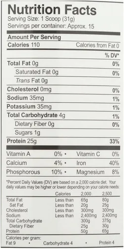 Miniatura 2 de Growing Naturals Polvo aislado de proteína de arroz, explosión de vainilla, 16.40 oz