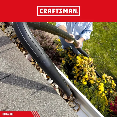 Miniatura 4 de CRAFTSMAN CMXZVBE38640 - Kit de accesorios de limpieza de canaletas en seco y húmedo de 2-1/2 pulgadas, accesorio de aspiradora de grado industrial