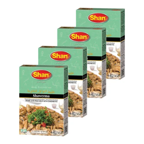 Miniatura 166 de Shan Korma Recipe and Seasoning Mix 1.76 oz (50g) - Spice Powder for Traditional Meat in Yogurt Sauce - Suitable for Vegetarians - Airtight Bag in a