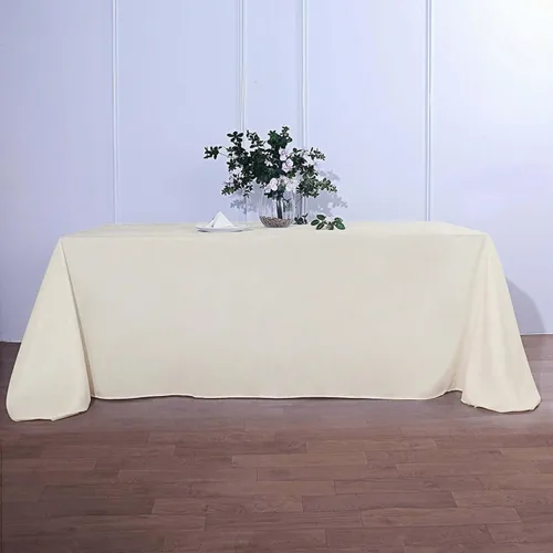 Miniatura 96 de Efavormart - Mantel redondo de poliéster de 108 pulgadas, 108 pulgadas, para bodas, fiestas, banquetes, restaurantes, color verde manzana