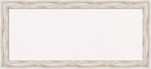 Miniatura 83 de Amanti Art Tablero de corcho blanco para pared (32 x 24) con marco de madera blanco blanco y blanco, tablero de corcho mediano para oficina, tablero