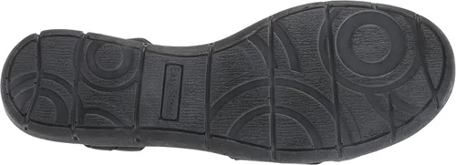 Miniatura 4 de Easy Street Garrett - Sandalias planas de piel sintética con tiras, Rojo