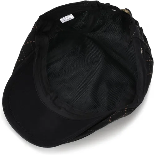 Miniatura 7 de M MOACC Hombres Newsboy Gorras de algodón con hebilla ajustable Boina Sombrero Plano Conducción Cabbie Gatsby Sombreros