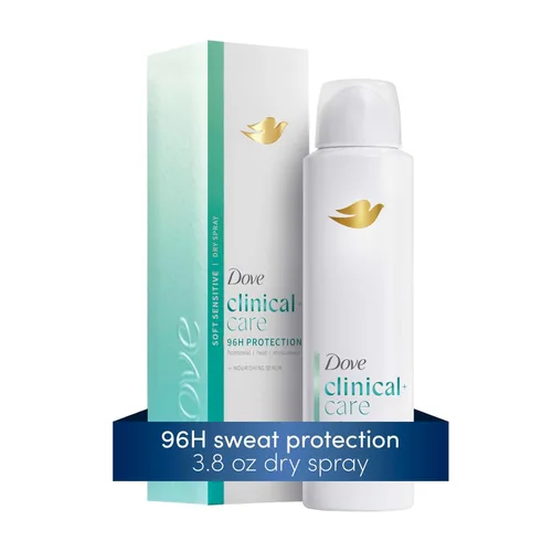 Miniatura 9 de Dove Clinical + Care - Desodorante antitranspirante en espray seco para mujeres, protección contra el sudor y el olor de fuerza clínica 96H
