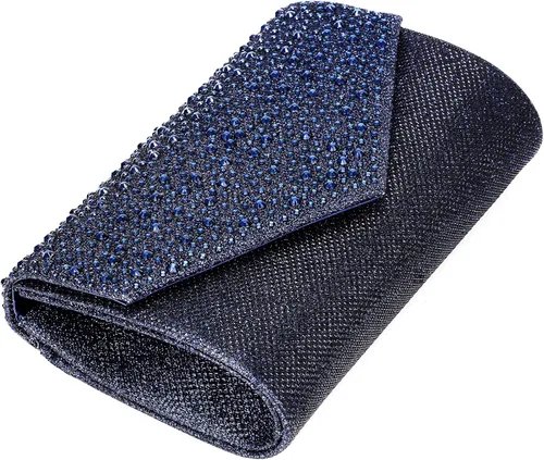 Miniatura 5 de CurvChic Bolso de noche para mujer bolso de mano con diamantes de imitación bolso de fiesta para novia y graduación