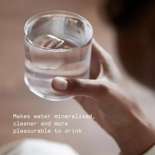 Miniatura 4 de Aarke Gránulos de repuesto de filtro enriquecido, minerales infundidos para pH alcalino, ecológico, rendimiento de 8 semanas, compatible con jarras
