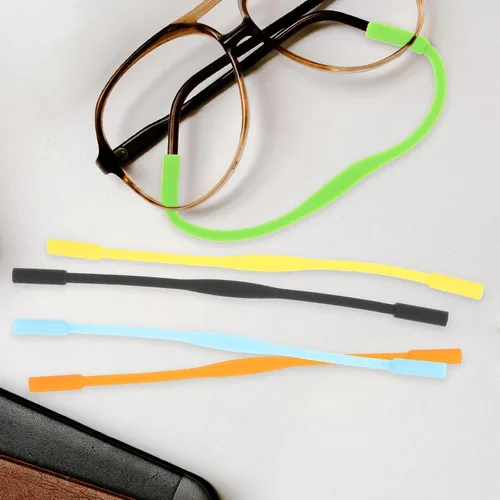 Miniatura 5 de Kisangel 12pcs Silicone Glasses Straps Anti-slip Eyeglass Retainers for Sports Outdoor Activities Lightweight Flexible Eyewear Holder for Boys