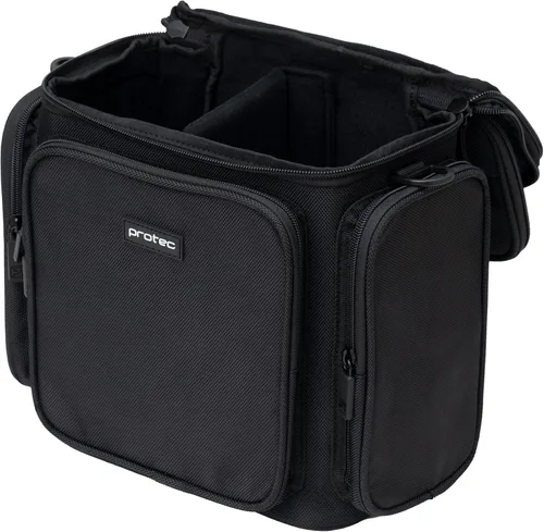 Miniatura 4 de Protec Bolsa de silencio doble trompeta con paredes Moduar y soporte para silenciar (Modelo M410)