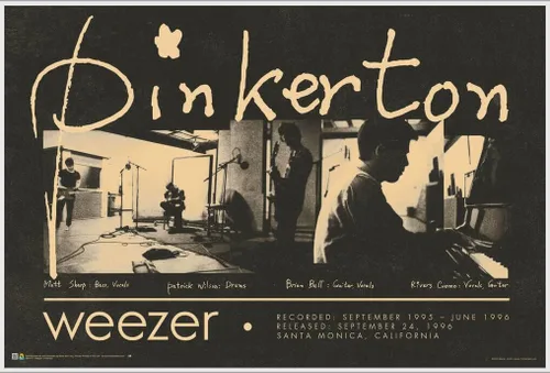 Miniatura 6 de Scorpio Posters Weezer - Pinkerton - Póster de grupo - 17" x 11