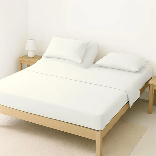 Miniatura 28 de ARlinen Juego de sábanas divididas tamaño Queen, 5 piezas, 100% algodón egipcio, bolsillo profundo de 16 pulgadas, ropa de cama suave de lujo