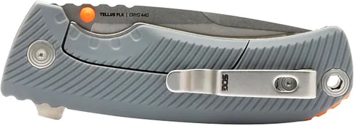 Miniatura 6 de SOG Tellus FLK Cuchillos plegables de tamaño completo con cerradura de marco para uso diario al aire libre Mango GRN Hoja de acero inoxidable