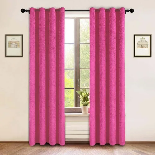 Miniatura 18 de KEMCO Panel de cortina opaca de felpilla de doble cara para sala de estar, dormitorio, dormitorio, sala de estar, oficina, con aislamiento térmico