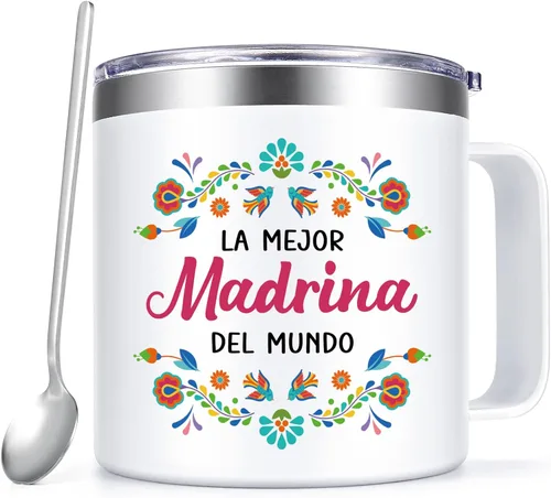 Miniatura 9 de Qtencas Regalos de Abuela, regalos para abuela, La Mejor Abuelita Del Mundo Taza de café aislada de 14 onzas, regalo de Abuelita en español