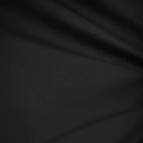 Sedona Designz 60" de ancho Tela de mezcla de algodón premium negro, tela de sarga ancha para vestidos, sábanas, decoración del hogar, costura para