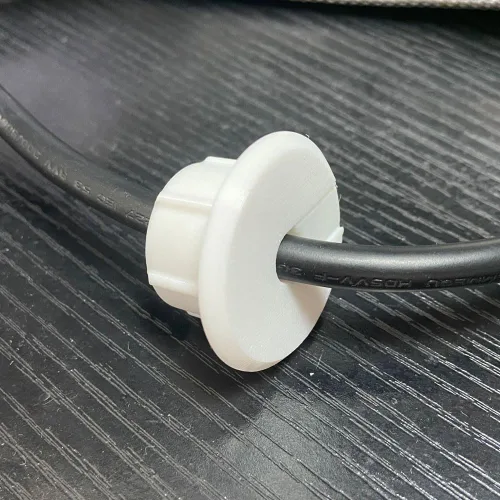 Miniatura 6 de Funda de ojales para enchufe de pared para adaptador de cable Ethernet Starlink Dishy Router, kit de enrutamiento de cable Starlink de alimentación