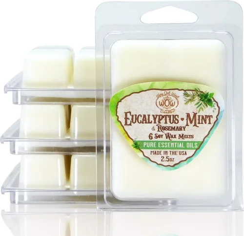 Miniatura 6 de Cera perfumada para calentadores de cera, ambientador aromático, paquete de 4, juego surtido de 6 cubos de fusión, hecho a mano en Estados Unidos