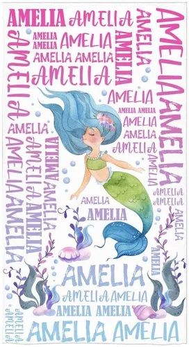 Miniatura 14 de Toallas de playa personalizadas para niños y adultos, regalos personalizados con nombre, toalla de playa de microfibra de gran tamaño de secado