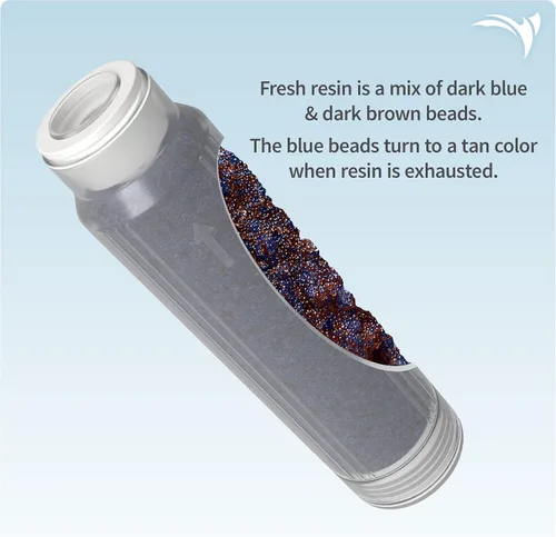 Miniatura 3 de AquaticLife - Kit de cartuchos de repuesto para filtro de agua de sedimentos de 10 pulgadas (carbono)