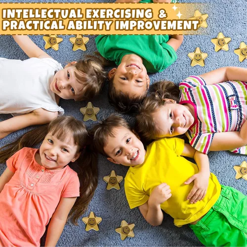 Miniatura 3 de Deekin 36 bolas de estrés con forma de estrella, mini bolas de espuma, juguetes para aliviar el estrés para adolescentes y adultos, rellenos