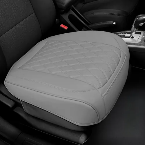 Miniatura 15 de 1 paquete de funda de cuero para asiento delantero de coche, funda inferior de asiento de coche, protectores de asiento de conductor antideslizantes
