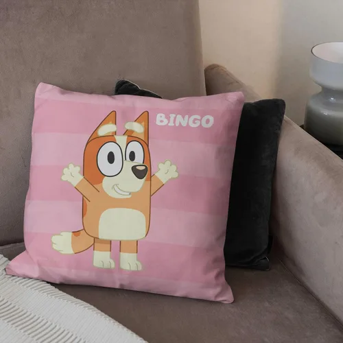 Miniatura 2 de Northwest Bluey Pillow, 18" x 18", Roll Call Bingo