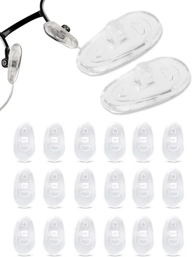 Miniatura 9 de SPORTS WORLD VISION Almohadillas para la nariz para gafas, almohadillas de nariz de silicona suave en forma de A de alta calidad para gafas 2 pairs
