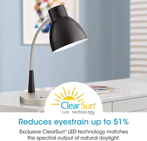 Miniatura 3 de OttLite Lámpara de escritorio LED ajustable con puerto USB de 2.1 A - Portátil, ajustable, luz de escritorio 3 modos de temperatura de color Los