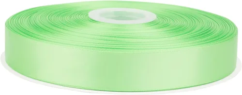 Miniatura 53 de Cinta de satén de doble cara de 1-1/2 pulgadas x 100 yardas, cinta de poliéster negra para envolver regalos, decoración de boda, arreglos florales