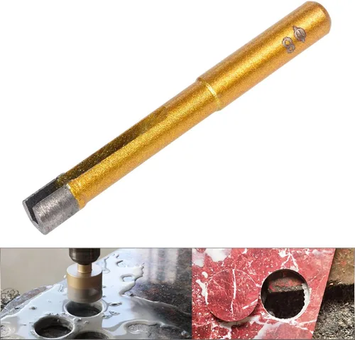 Miniatura 7 de KATUR Broca de sierra de diamante de 0.315 in de diámetro, broca de núcleo hueco de mármol de porcelana de pizarra para vidrio, cerámica, porcelana