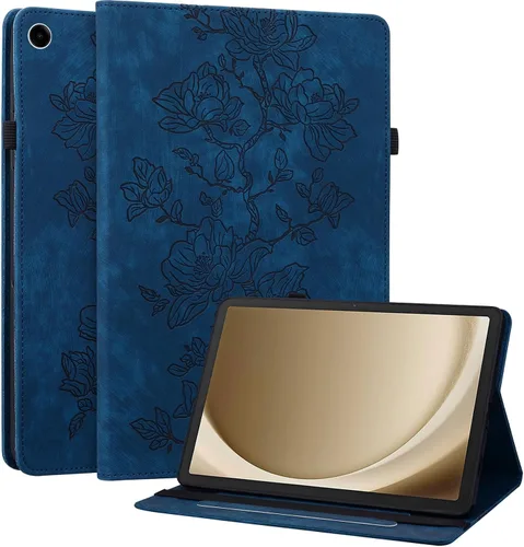 Miniatura 45 de Funda para Samsung Galaxy Tab S5e 10.5 2019 Modelo SM-T720/T725/T727, funda delgada de piel sintética con soporte multiángulo y soporte