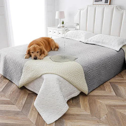 Miniatura 13 de Manta impermeable para perro, lavable, antideslizante, fundas de sofá para mascotas, resistentes al pelo de mascotas, para cama, silla, muebles