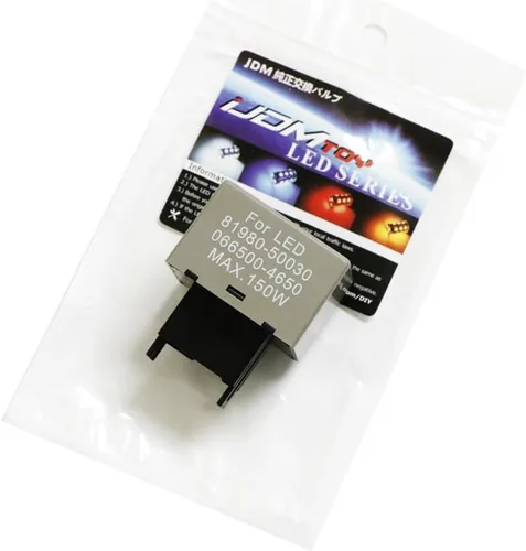 Miniatura 8 de iJDMTOY 8-Pin LM449 81980-50030 066500-4650 Relé de flasher LED electrónico de 8 pines, compatible con Lexus Scion o Toyota, unidad de repuesto
