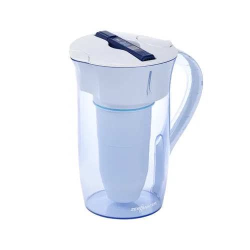 Miniatura 9 de ZeroWater Jarra de filtro de agua de 5 etapas de 7 tazas 0 TDS para un mejor sabor al agua del grifo, certificado IAPMO para reducir plomo, cromo