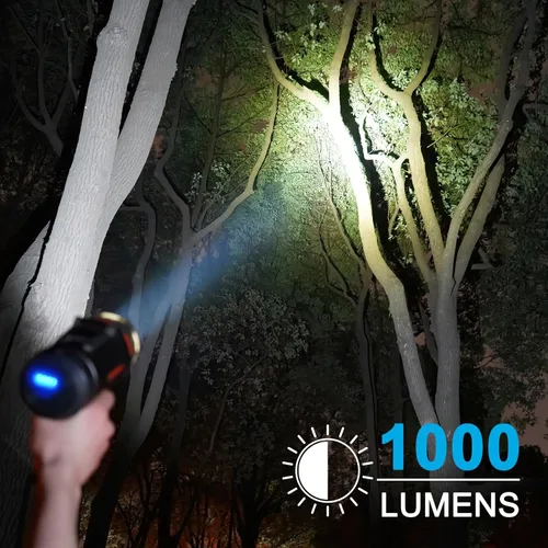 Miniatura 5 de GOODSMANN Spotlight - Foco de barco de 1000 lúmenes, impermeable, recargable, luz marina LED portátil 9212-89201-01A