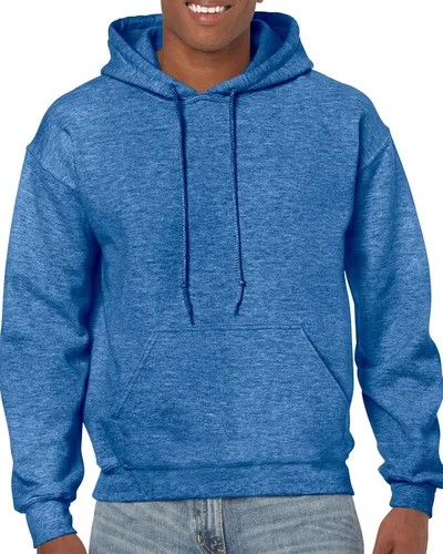 Miniatura 34 de Gildan - Sudadera con capucha para hombre, mezcla pesada, cordón de ajuste, Rosa de seguridad