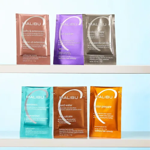 Miniatura 7 de Malibu C Swimmers Wellness Hair Remedio (1 paquete) - Previene y protege la decoloración del cabello del cloro y los elementos de la piscina