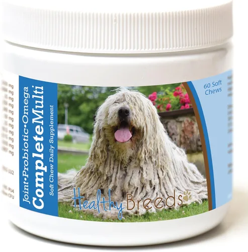Miniatura 231 de Healthy Breeds Pug todo en uno multivitamínico suave masticable 60