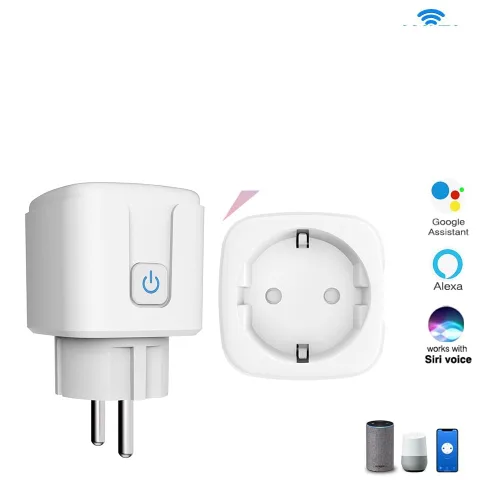 Miniatura 3 de Zigbee - Enchufe inteligente compatible con Alexa, Google Assistant, control de aplicación y voz, requiere ZigBee Hub, UE (16A)